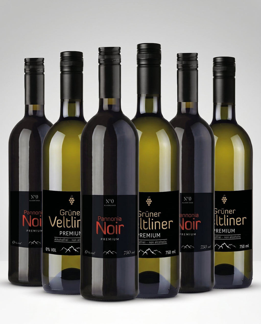 Пакет:
3 бр. Pannonia Noir Premium
3 бр. Gruner Vettliner Premium