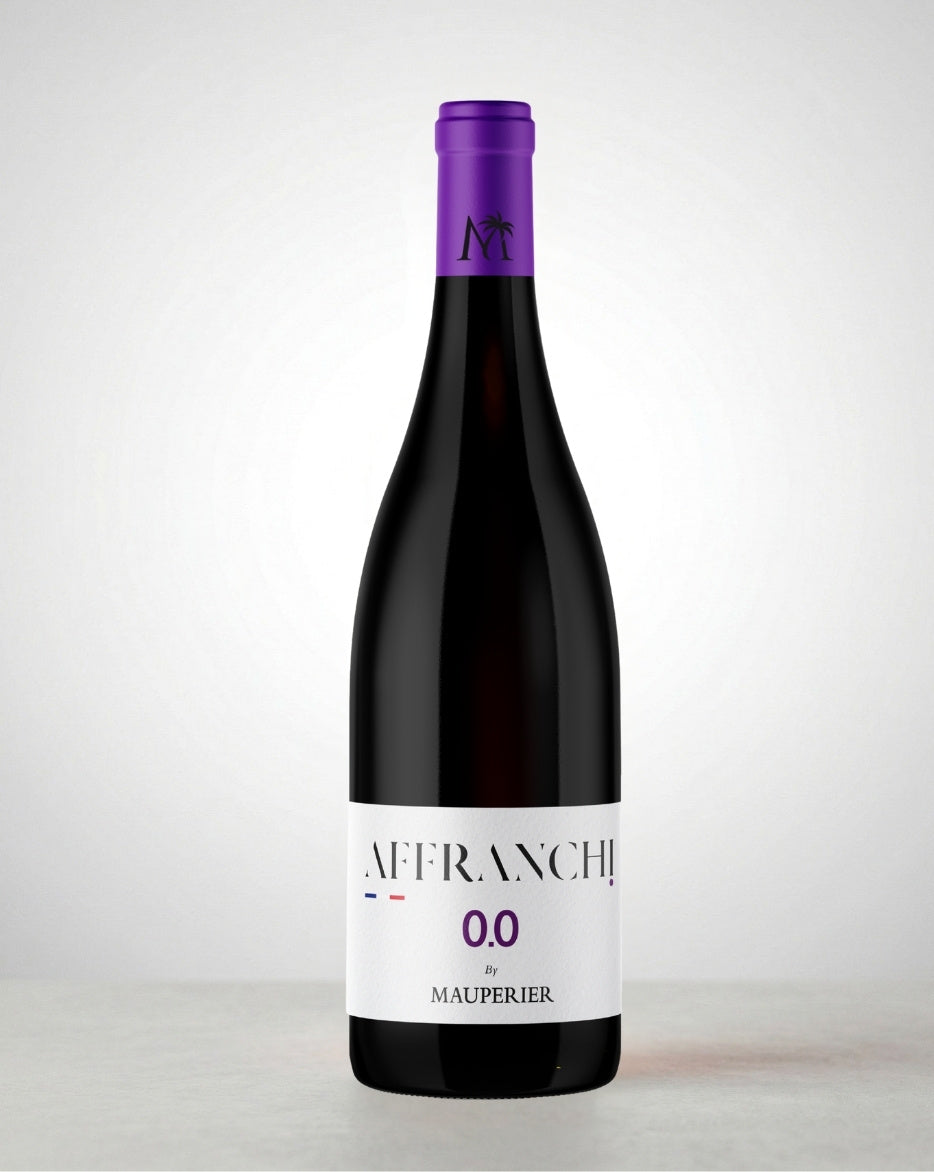 Бутилка MAUPERIER AFFRANCHI 0.0 Rouge – безалкохолно червено вино Superwine